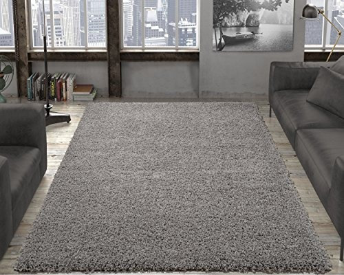 Ottomanson Soft Cozy Color Solid Shag Area Alfombra Contempo