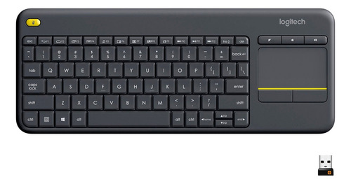 Teclado Inalámbrico Logitech K400 Plus Touchpad Integrado