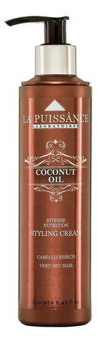 La Puissance Crema Para Peinar Coconut Oil Nutritiva X250ml 