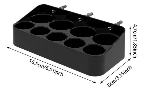 Pf Soporte For Pilas Secas, Solución De Almacenamiento Negro
