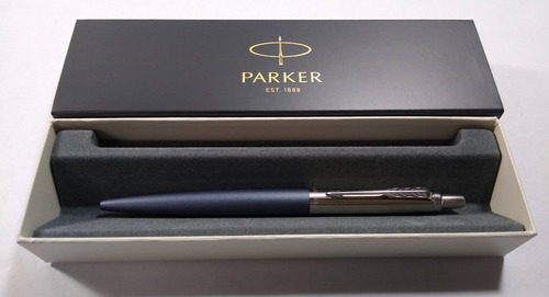Bolígrafo Parker Jotter Xl Ballpoint Pen Color De La Tinta Azul Color Del Exterior Primrose Matte Blue (2068359)