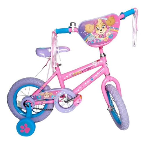 Bicicleta Rin 12 Paw Patrol De Niña