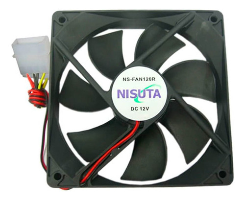 Cooler Nisuta Ns-fan3m 80 X 80 X 25 3 Pin 