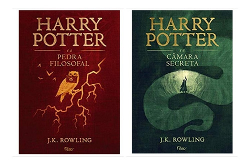 Livro Harry Potter 1 E 2 - Capa Dura Novos E Lacrados