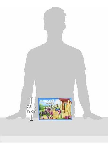 Playmobil Horse Stable Com Conjunto De Construção Araber Mul