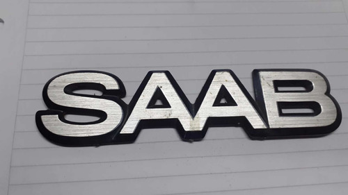 Insignia Saab Aluminio