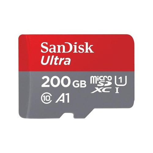 Micro Sd Sandisk 200gb Ultra 100mb C10 (sdsquar-200g-gn6ma)