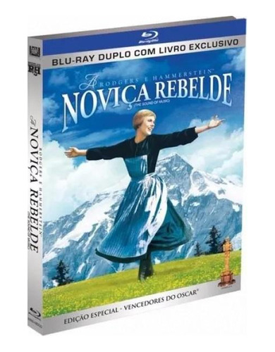 A Noviça Rebelde - Blu-ray Duplo - Digibook - Julie Andrews