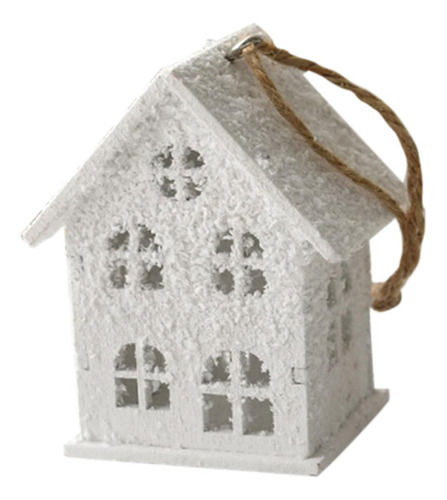 Adorno De Casa De Madera Con Forma De Casa De 6x4,5x7 Cm