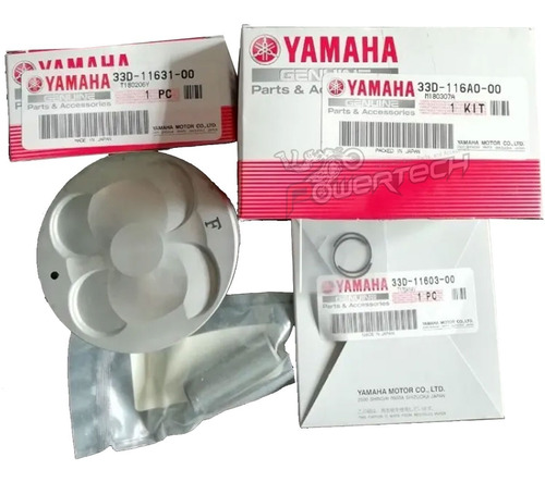 Kit Piston Yamaha Yzf 450 10 - 13 Original Perno Aros Trabas