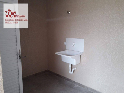 Imagem 13 de 15 de Cobertura Com 2 Dormitórios À Venda, 84 M² Por R$ 375.000,00 - Jardim Stella - Santo André/sp - Co1065