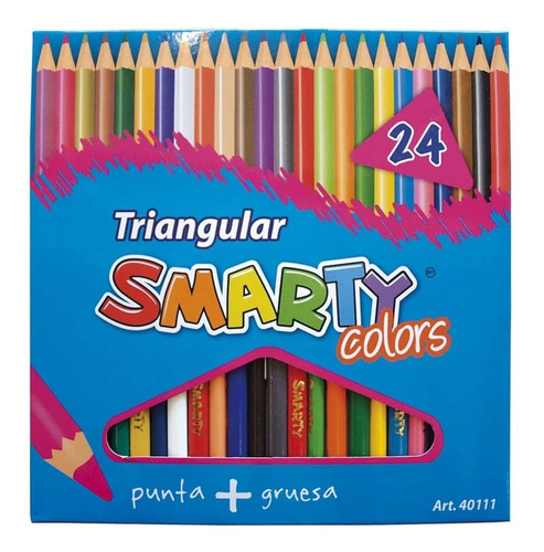 Colores Triangulares Smarty 24 Piezas
