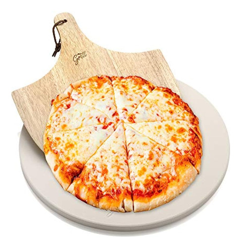 Piedra Para Pizza De Hans Grill Baking Stone Para Uso De Piz
