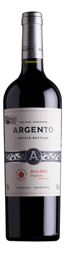 Vinho Argento Estate Bottled Malbec Tinto 750ml