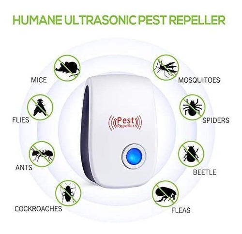 Imagen 7 de 10 de Repelentes De Pestes Ultrasonico