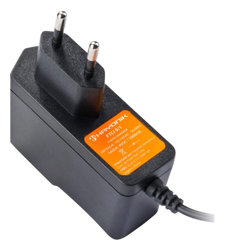 Fonte Chaveada 9vdc 1a 9w P4 C+ Ftci 9/1 Bivolt - Hayonik