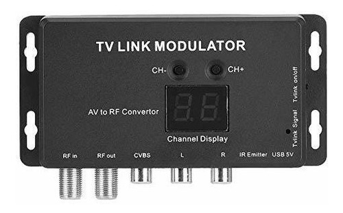 Modulador Rf Uhf Tv Link, Universal Av A Rf, Pal, Ir