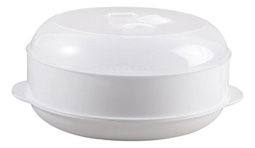 Vaporizador De Microondas Redondo Para Cocinar Un Plato De