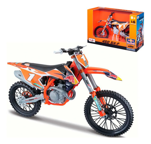 Moto Ktm Maisto 450 Sx-f Factory Racing