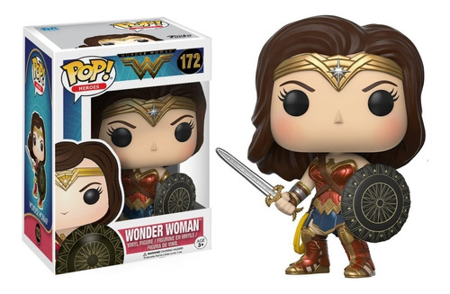 Funko Pop Dc Heroes Wonder Woman With Sword