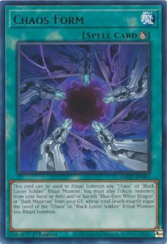 Forma Del Caos Raro Yugioh