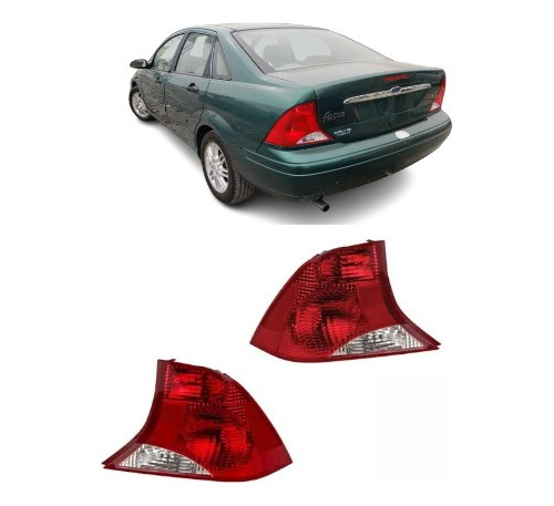 Par Juego Calaveras Ford Focus 2000 2001 2002 2003 2004 Tyc