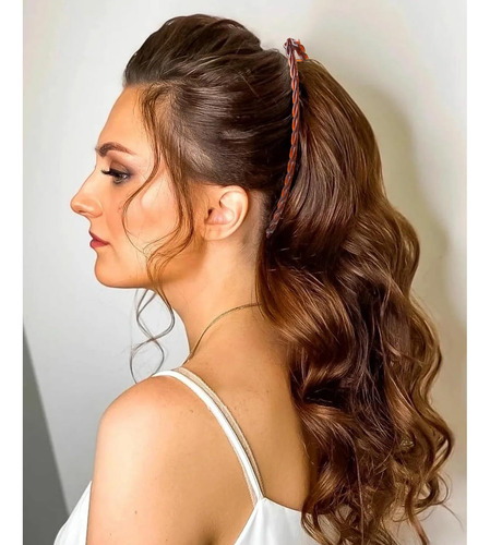 Clips De Plátano Para Cabello Grueso Y Soporte Para Moño