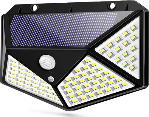 Luz Led Con Sensor Fotocelula Panel Solar - Electroimporta