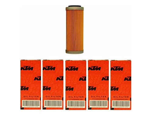 Nuevo Oem Ktm Aceite Filtros 5 Paquete ******* Exc-f Sx-f Xc