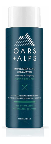 Oars + Alps Champu Para El Cabello Sin Sulfato Para Hombre, 