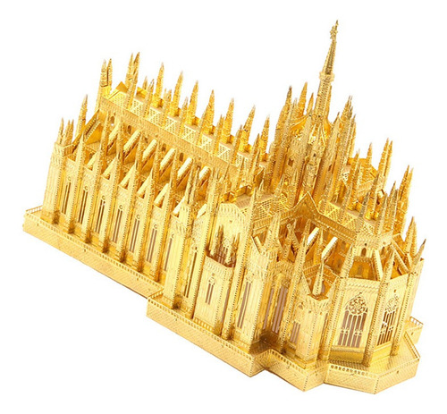 Guanchuan Rompecabezas De Metal 3d Catedral De Milán Duomo