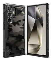 Comprar Estuche Funda Antichoque Ringke Fusion X Para Samsung Galaxy S24 Ultra | Antideslizante Delgado Rígido | Soporte Correas | Protección De Grado Militar - Camo