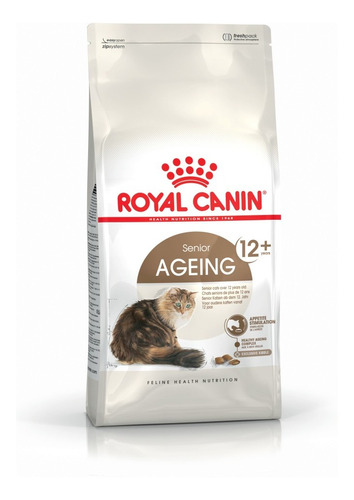 Alimento Royal Canin Feline Health Nutrition Ageing 12+ para gato senior sabor mix en bolsa de 2 kg
