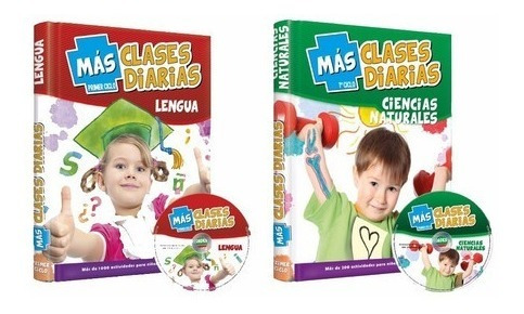 Libro - Más Clases Diarias - Lengua + Cs. Naturales (1° Cicl