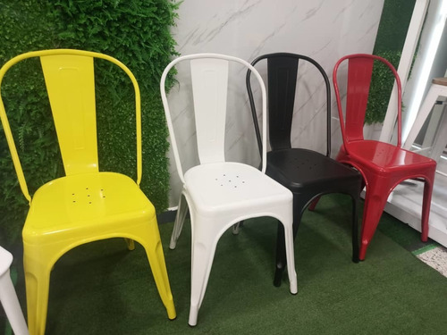 Silla Para Restaurantes O Puesto De Comidas Metal