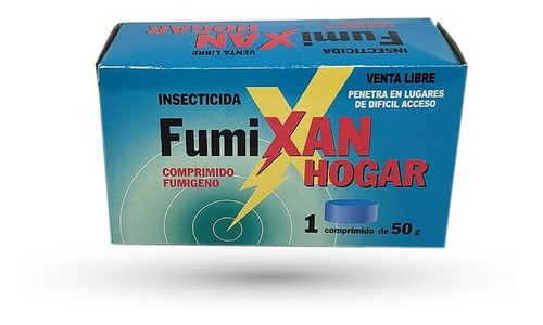 Pastilla Fumigena Fumixan Instantaneo Gamexan Mata Plagas