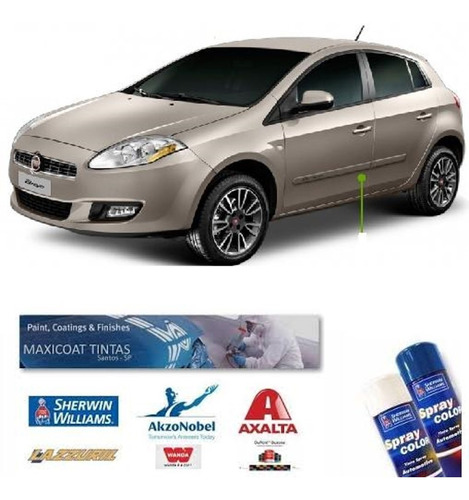 Spray Automotiva Bravo Bege Savanah + Verniz 300ml