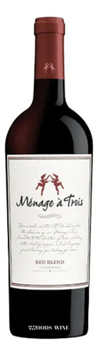 Vinho Eua Menage A Trois Red Blend Tinto 750ml