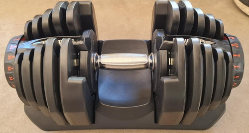 Set De 2 Mancuernas Ajustables Dumbbell 40 Kg