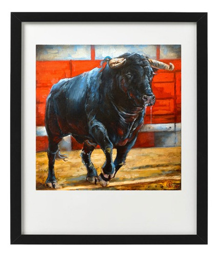 Fiesta Brava Toro Giclée Colección Tauromaquia Obraoriginal 