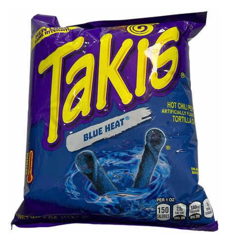 Takis Azules Blue Heat Caja 20 Piezas ( 113.4 G) Importados