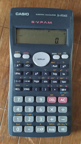 Calculadora Científica Casio Fx95ms 244 Func