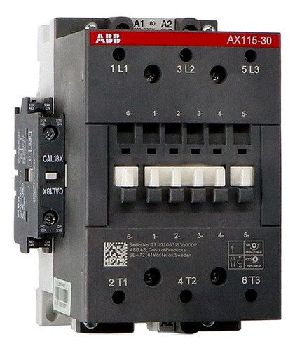 Contactor De Potencia Marca Abb Mod A115-30-11-80 Bobina 220