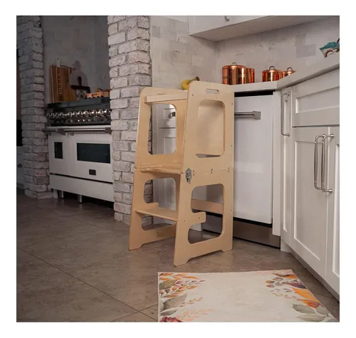 Torre De Cocina Plegable 4 -en -1 Fecha 4 En 1 Taburete De Y