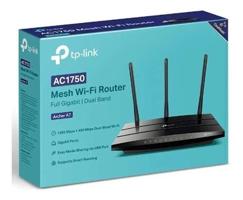 Router Wifi Doble Banda Gigabit Tp Link Archer A7 Ac1750   