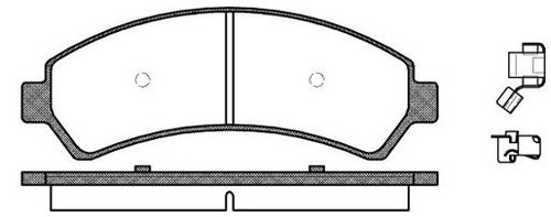 Pastillas De Freno Chevrolet Blazer 96/03