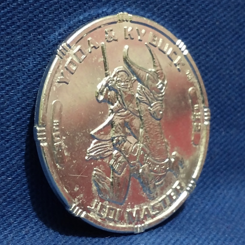 Hasbro 30th Anniversary Star Wars Coin Yoda & Kybuck (Usado)