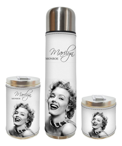 Set Matero 3 Piezas Aty Marilyn Monroe 1 Excelente Calidad