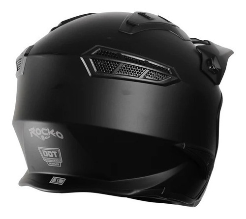 Imagen 4 de 10 de Casco Para Moto Kov Con Mascara Rock-o Certificado Dot