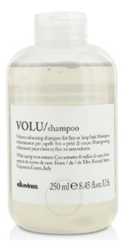 Volu Shampoo Cabellos Finos O Sin Cuerpo Davines 250 Ml